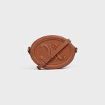 OVAL BAG CUIR TRIOMPHE IN SMOOTH CALFSKIN TAN - Image 3